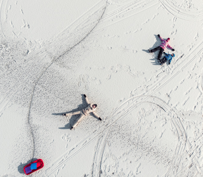 Gezinsvriendelijke winteractiviteiten in Bruneck en omgeving