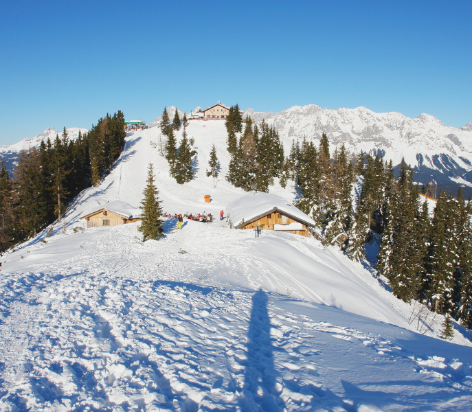 Winterpret buiten de piste: winterwandelen en tochten rond Bad Gastein
