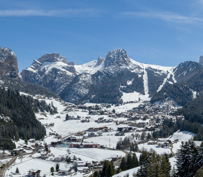 Selva: hoogwaardige pistes en sfeervolle bergdorpen