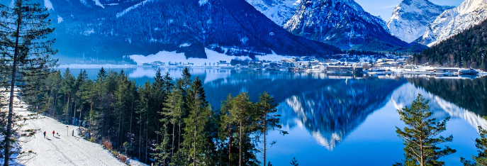 pertisau   winterwandelen