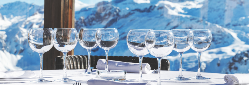 eten op de piste