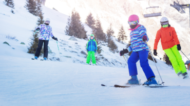 familie   ski 